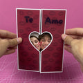 Carta corazón "Te amo" - Plantilla Canva